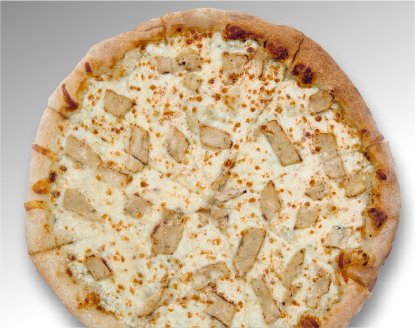 Specialty Pizza - Garlic Chicken Ranch.